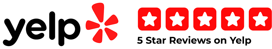 5-star reviews on Yelp