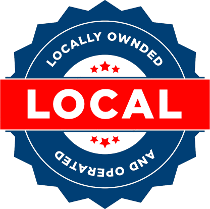 Locally owned badge